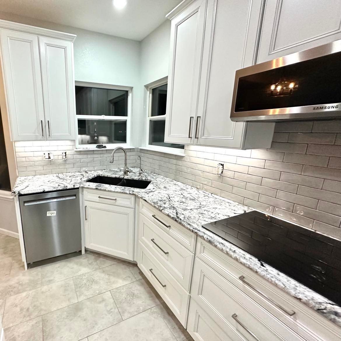 Kitchen tile installation in Denver