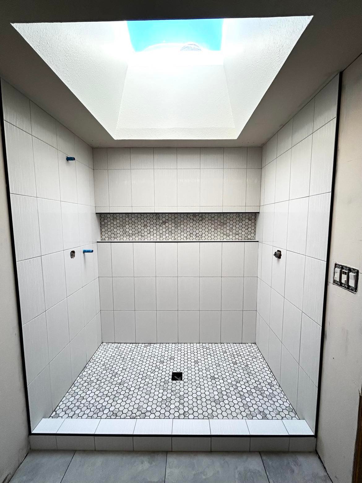 Bathroom tile installation in Denver
